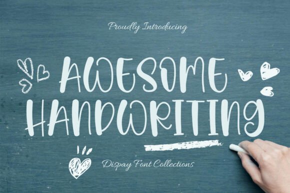 Awesome Handwriting: A Font That Feels Like a Friendly Wave