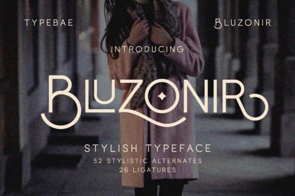 Bluzonir: A Sans Serif That Blends Elegance With Modern Edge