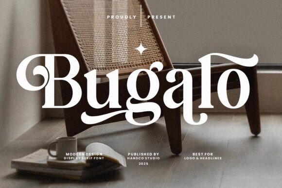 Bugalo: A Playfully Nostalgic Serif for Modern Design
