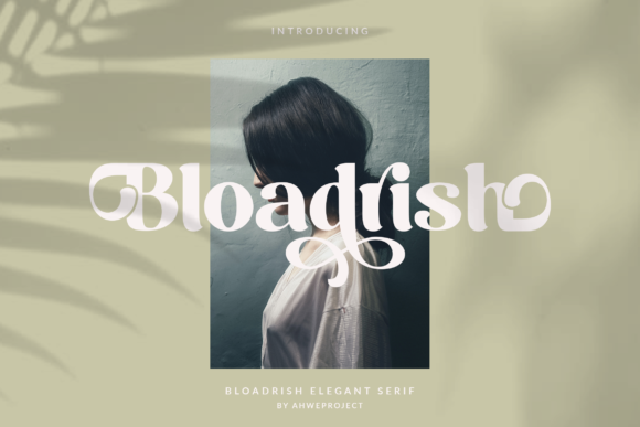 Discovering Bloadrish: A Serif Font with Bold Character