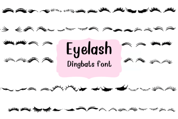 Eyelash: The Playful Creative Font for Unique Branding