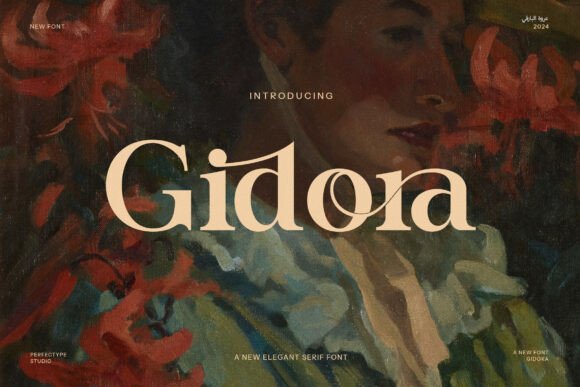 Gidora: A Serif Font for Bold, Elegant Branding