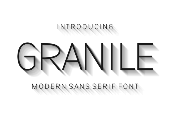 Granile: The Modern Sans Serif for Crisp, Contemporary Design
