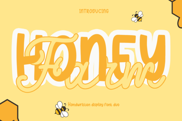 Honey Farm: A Font Duo with Genuine Character