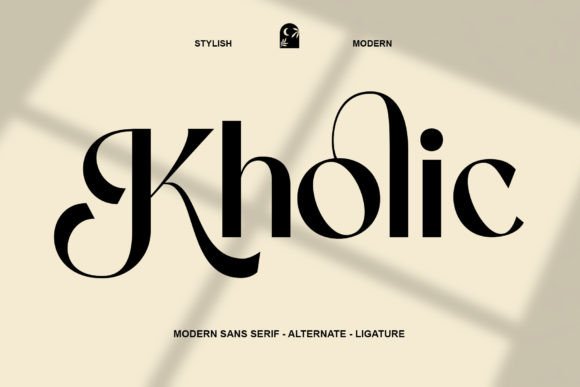Kholic: A Modern Typeface for Bold Branding