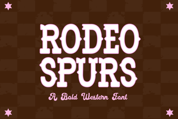 Rodeo Spurs: A Slab Serif with Whimsical Charm