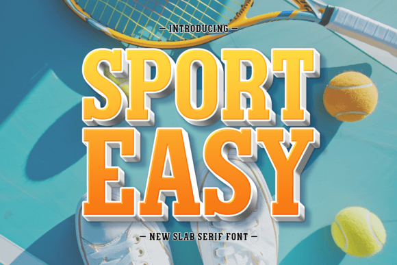 Sport Easy: A Slab Serif That Commands Attention