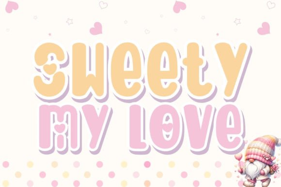 Sweety My Love: A Handwritten Font with Heart