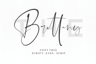 The Brittany Font Trio: A Designer's Take on Elegance
