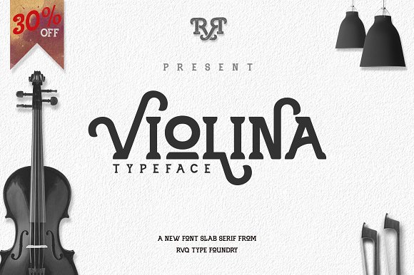 Violina: A Vintage Serif Font with Modern Character